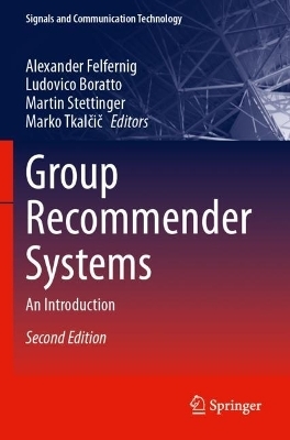 Group Recommender Systems - 