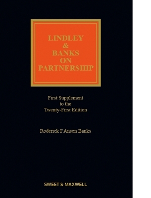 Lindley & Banks on Partnership - Roderick I'Anson Banks