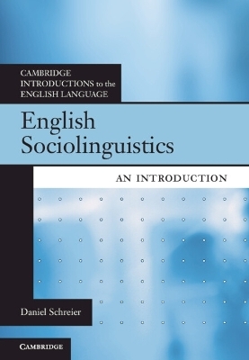 English Sociolinguistics - Daniel Schreier