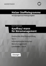 Holzer Stofftelegramme Baden-Württemberg – Kauffrau/-mann für Büromanagement - Klausnitzer, Lars; Kasch, Ursula; Holzer, Volker