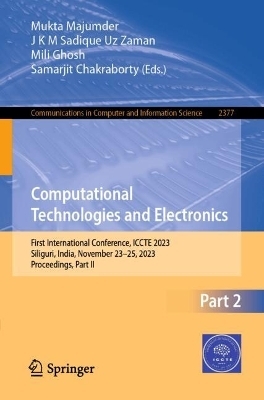 Computational Technologies and Electronics - 