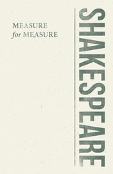 Measure for Measure -  William Shakespeare