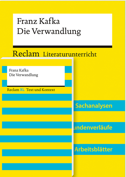 Lehrerpaket »Franz Kafka: Die Verwandlung«: Textausgabe und Lehrerband – Mit Downloadpaket (Unterrichtsmaterialien) - Ralf Kellermann, Franz Kafka