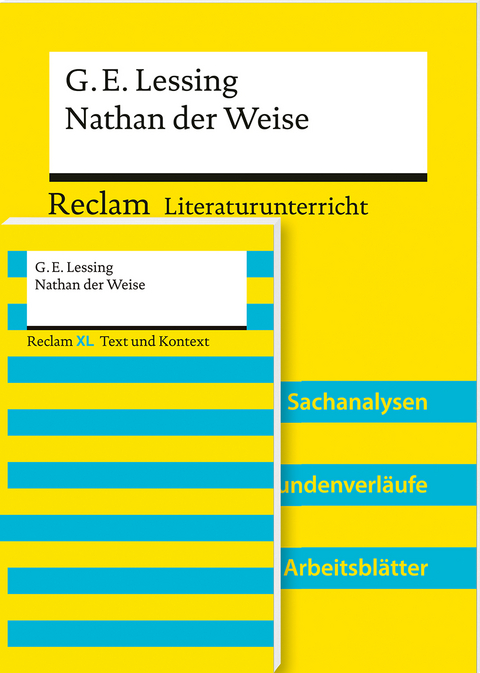 Lehrerpaket »Gotthold Ephraim Lessing: Nathan der Weise«: Textausgabe und Lehrerband - Susanne Brüggemann, Gotthold Ephraim Lessing