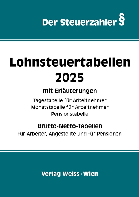 Lohnsteuertabellen 2025