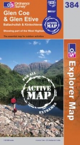 Glen Coe and Glen Etive - Ordnance Survey