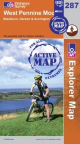 West Pennine Moors, Blackburn, Darwen and Accrington - Ordnance Survey