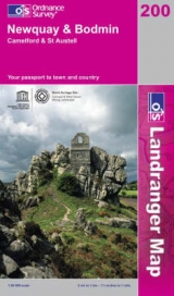 Newquay and Bodmin, Camelford and St.Austell - Ordnance Survey