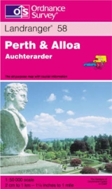 Perth and Alloa, Auchterarder - Ordnance Survey