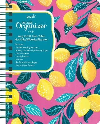 Posh: Deluxe Organizer 17-Month 2020-2021 Monthly/Weekly Planner Calendar -  Andrews McMeel Publishing