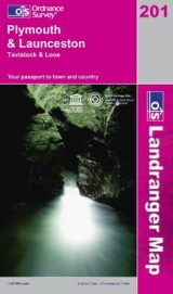 Plymouth and Launceston, Tavistock and Looe - Ordnance Survey