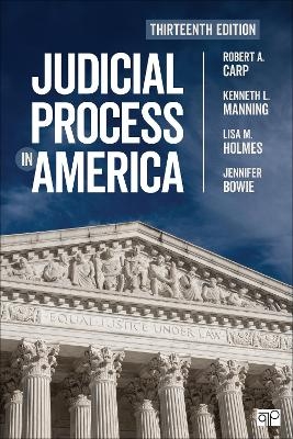 Judicial Process in America - Robert A Carp, Kenneth L Manning, Lisa M Holmes, Jennifer Bowie