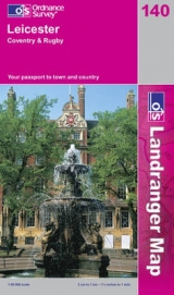 Leicester, Coventry and Rugby - Ordnance Survey