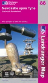 Newcastle Upon Tyne, Durham and Sunderland - Ordnance Survey