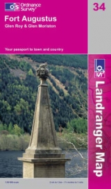 Fort Augustus, Glen Albyn and Glen Roy - Ordnance Survey