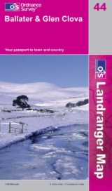 Ballater and Glen Clova - Ordnance Survey