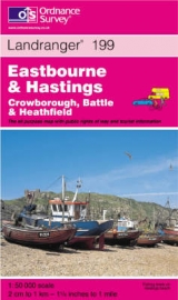 Eastbourne and Hastings, Battle and Heathfield - Ordnance Survey