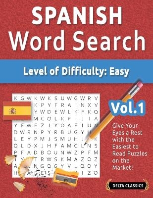 Spanish Word Search - Level of Difficulty -  Delta Classics