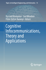 Cognitive Infocommunications, Theory and Applications - 