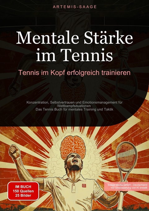 Mentale Stärke im Tennis: Tennis im Kopf erfolgreich trainieren - Artemis Saage