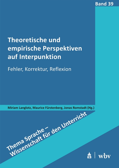 Theoretische und empirische Perspektiven auf Interpunktion - 