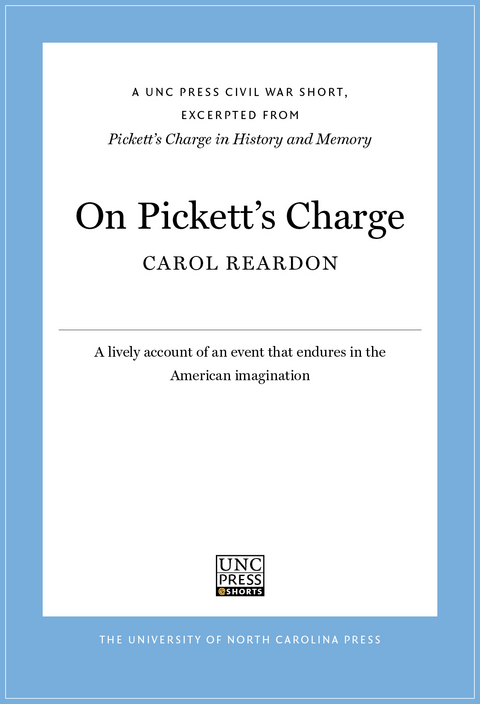 On Pickett’s Charge - Carol Reardon