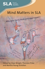 Mind Matters in SLA - 