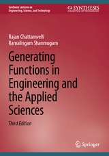 Generating Functions in Engineering and the Applied Sciences - Chattamvelli, Rajan; Shanmugam, Ramalingam