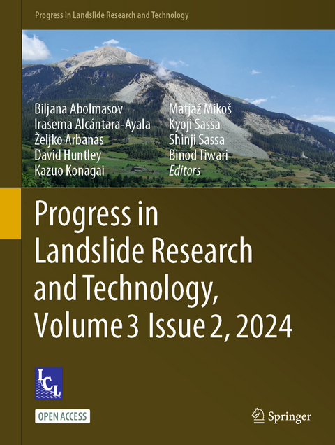 Progress in Landslide Research and Technology, Volume 3 Issue 2, 2024 - 