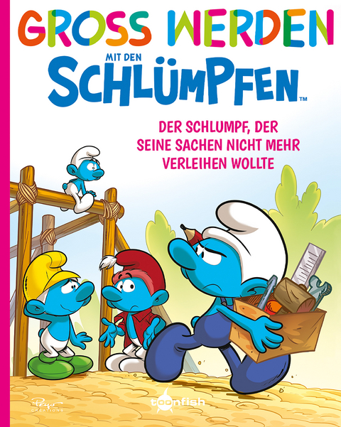 Groß werden mit den Schlümpfen: Der Schlumpf, der seine Sachen nicht verleihen wollte -  Peyo,  Falzar