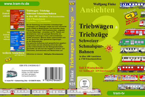 Triebwagen und Triebzüge Schweizer Schmalspurbahnen Teil 3 - Wolfgang Finke