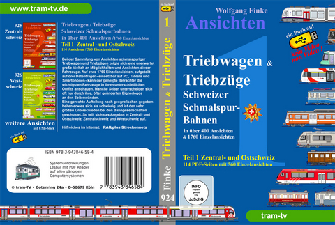 Triebwagen und Triebzüge Schweizer Schmalspurbahnen Teil 1 - Wolfgang Finke