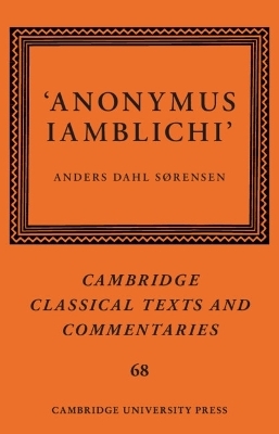 ‘Anonymus Iamblichi’