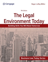 The Legal Environment Today - Miller, Roger