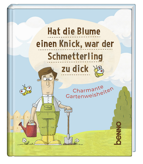 Hat die Blume einen Knick, war der Schmetterling zu dick