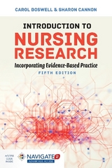 Introduction To Nursing Research: Incorporating Evidence-Based Practice - Boswell, Carol; Cannon, Sharon