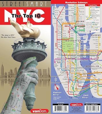 Streetsmart NYC Top 10 Map by Vandam - Stephan Van Dam