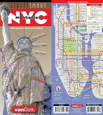 Streetsmart NYC Downtown Map by Vandam - Stephan Van Dam