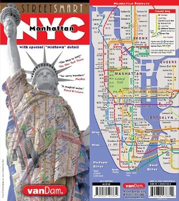 Streetsmart NYC Midtown Map by Vandam - Stephan Van Dam