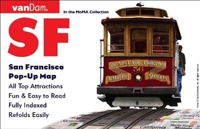 San Francisco Pop-Up Map by Vandam - Stephan Van Dam