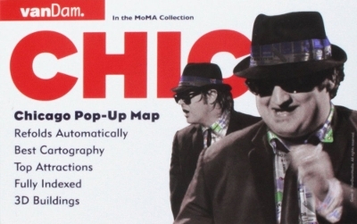 Chicago Pop-Up Map by Vandam - Stephan Van Dam