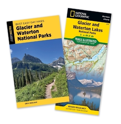 Best Easy Day Hiking Guide and Trail Map Bundle: Glacier and Waterton Lakes National Parks - Erik Molvar