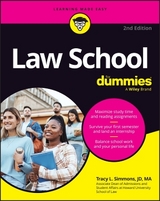 Law School For Dummies - Simmons, Tracy