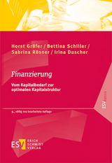 Finanzierung - Gräfer, Horst; Schiller, Bettina; Rösner, Sabrina