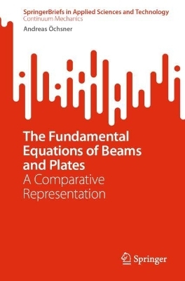 The Fundamental Equations of Beams and Plates - Andreas Öchsner