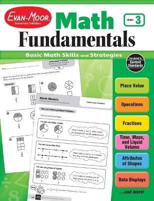 Math Fundamentals, Grade 3 Teacher Resource -  Evan-Moor Educational Publishers