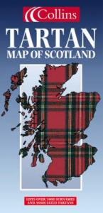 Tartan Map of Scotland - 