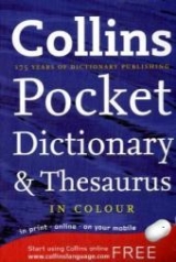 Collins Pocket Dictionary and Thesaurus - 