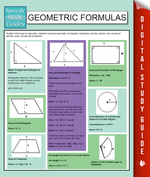Geometric Formulas -  Speedy Publishing