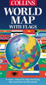 Collins World Map with Flags - 